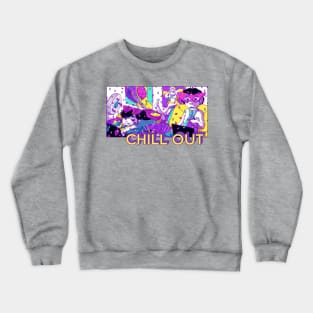 CHILL OUT - Aesthetic Crewneck Sweatshirt